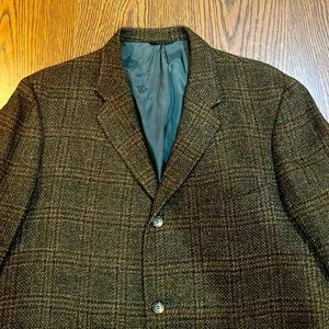 Vintage Men’s 3 Button Tweed Suit Coat L